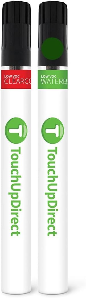 TouchUpDirect 6V7 Army/Dark Green Compatible with Toyota Exact Match Touch Up Paint Brush - Essential Kit