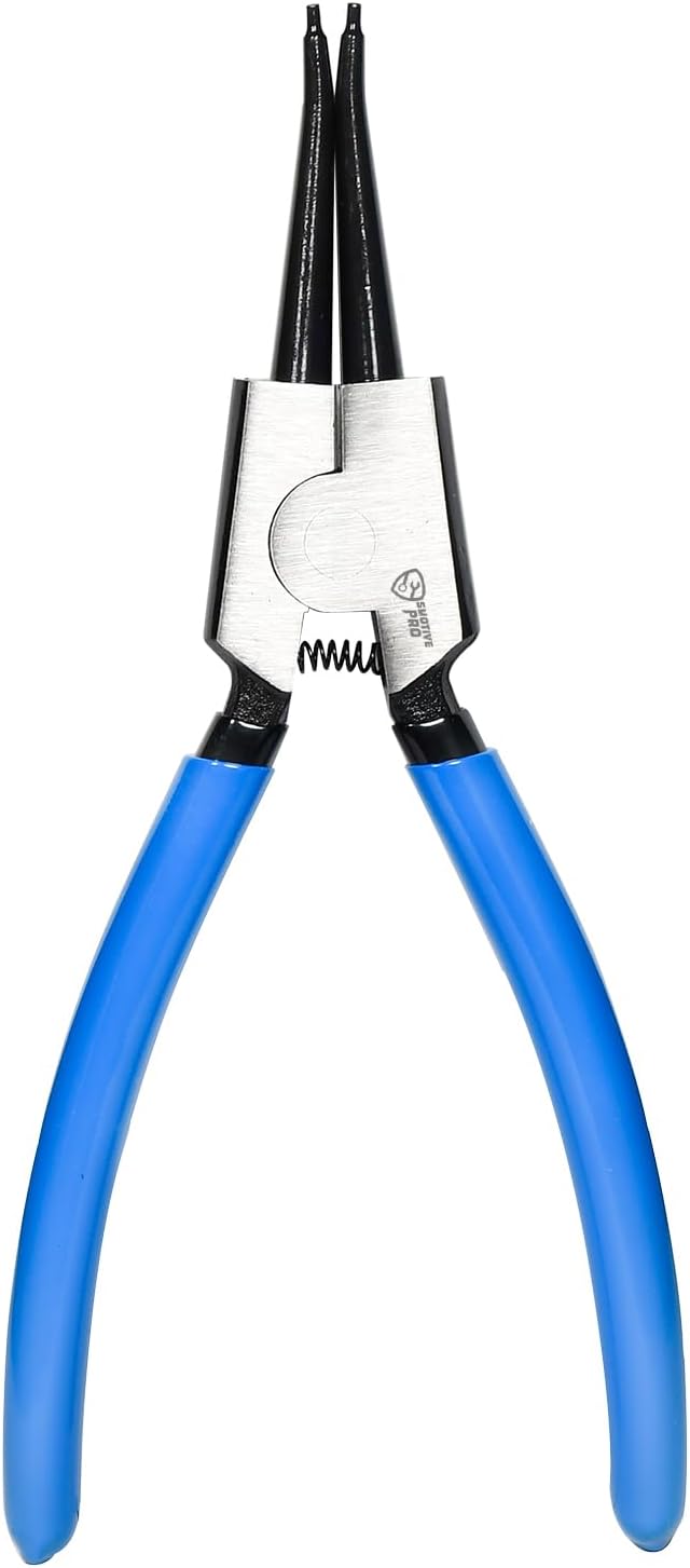 9 Inch Heavy Duty External Snap Ring Pliers – Precision Circlip Removal Tool, CR-V Steel Jaw with Anti-Slip Handle
