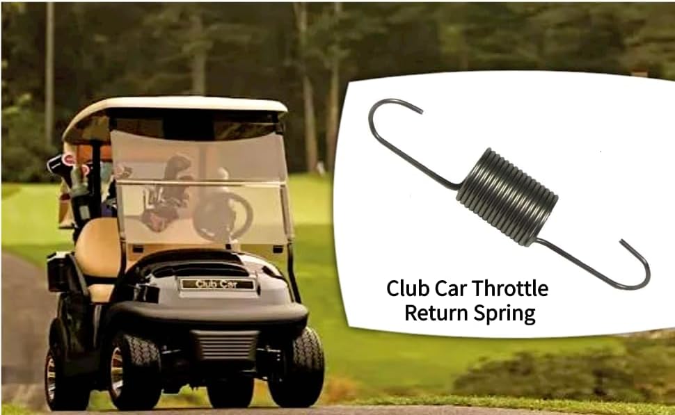 Club Car Carburetor Throttle Return Spring (1981-1995) Gas Golf Cart