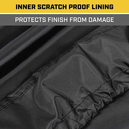 CAT® MudShield ATV Cover Waterproof Heavy Duty Outdoors All Terrain Vehicle 4 Wheeler Accessories ATV Quad Cover Polaris ATV Cover Powersports for Can-Am Kawasaki Honda Four Wheeler Cover (XXL 102"L)
