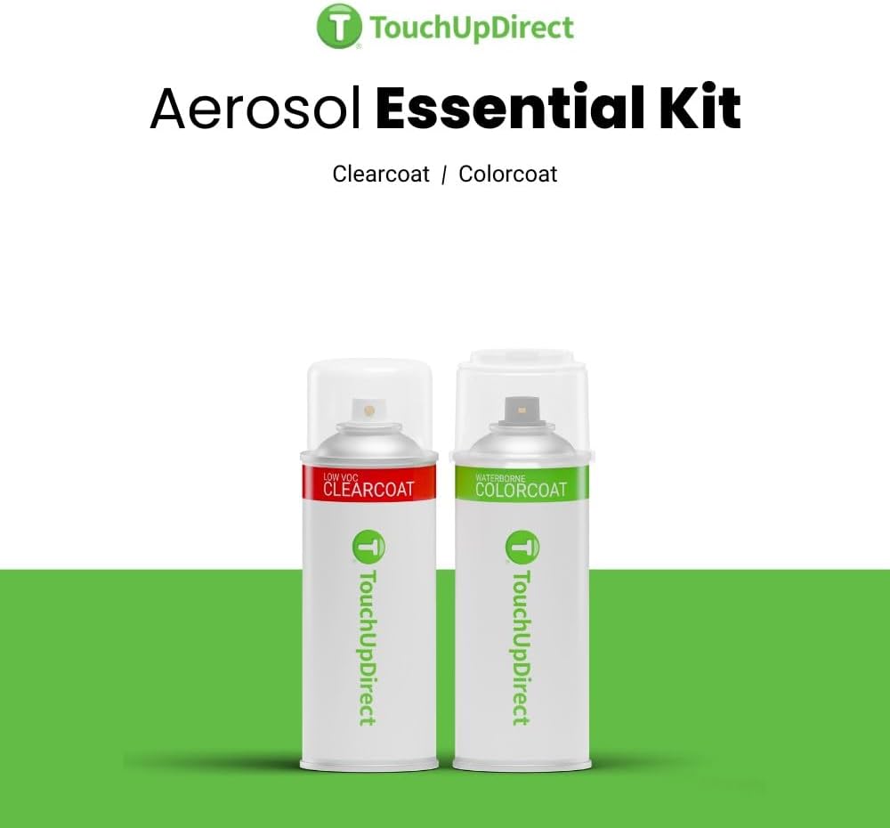 TouchUpDirect 3T3 Ruby Flare Pearl Compatible with Toyota Exact Match Touch Up Paint Aerosol - Essential Kit