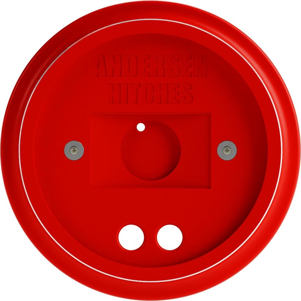 ANDERSEN HITCHES | 3684 | 4" Jack Block with Magnets | Fits up to 9" Jack Stand | RV & Camper Leveling | 50,000 lbs Capacity | Made in USA (4" Jack Block, 1)