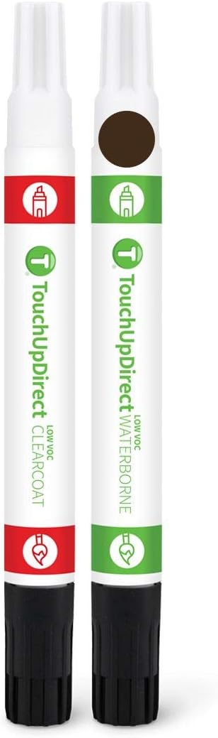 TouchUpDirect 4X4 Smoked Mesquite Compatible with Toyota Exact Match Touch Up Paint Combo - Essential Kit