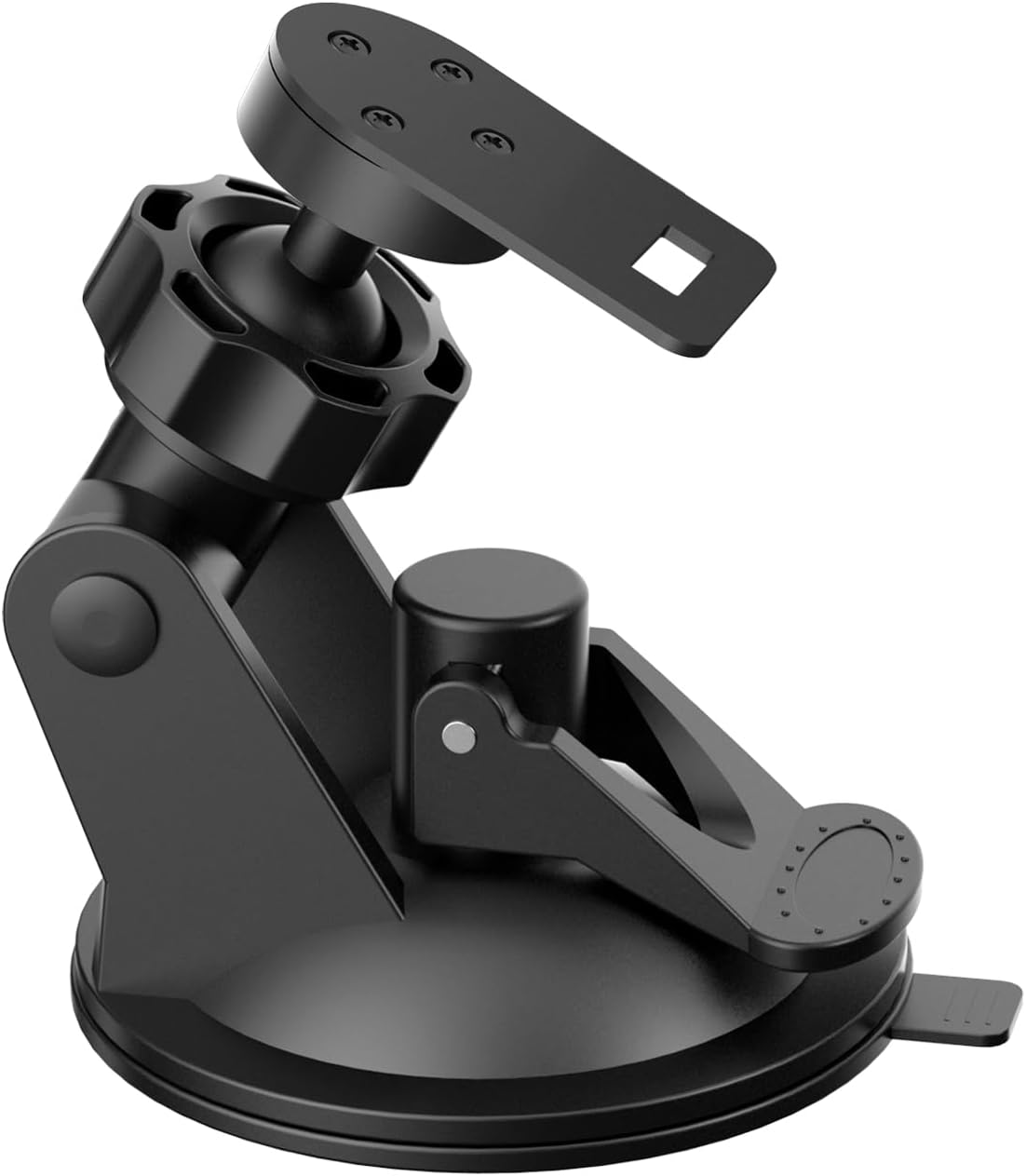 Radar Detector Mount Kit – Super Strong Suction Cup Windshield Holder + Magnetic Ring Power Cord with Inline Fuse, Rearview Mirror Plug & Elastic Cable – Easy Install, No-Slip(for Cobra Radar)