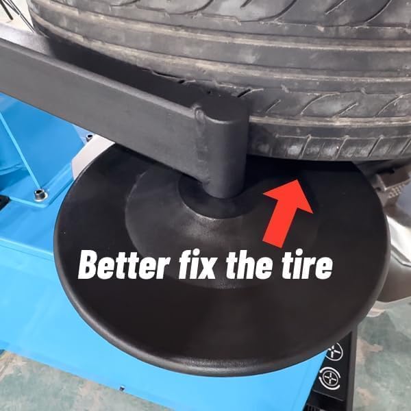 KATOOL Tire Changer Machine and Wheel Balancer Machine Combo ME-T560+ME-B620 with Bead Blaster Asist Arm Tire Changer Tire Machine Tire Repair Tools for Home Garage and Shop Repair, Blue