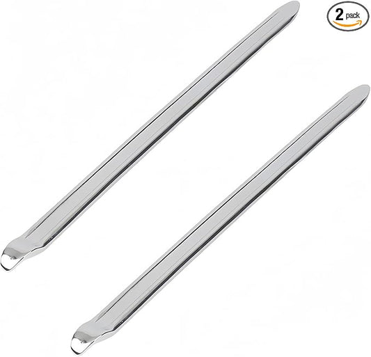 2 Pack 20 Inch Heavy Duty Tire Spoons Iron - Multi-Vehicle Tire Levers for Cars, Motorcycles, Bikes & Lawn Mowers