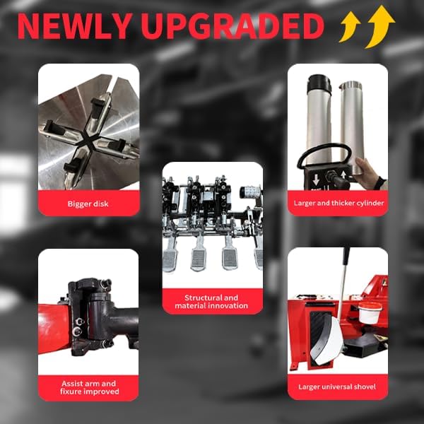 KATOOL 2.0 HP Motor Bead Blaster Tire Changer Machine Wheel Balancer Combo Tire Machine 24 Rim Wheel Tire Changer Wheel Changers