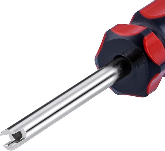 20Pcs Car Screwdriver Valve Core Car Motorcycle Truck Bike Screwdriver Valve Stem Remover Tire Core Repair Install Tool