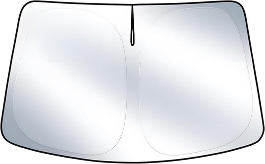 T TGBROS Windshield Sun Shade for Toyota Land Cruiser Prado 250 2024 2025 Front Window Sun Shade Foldable Sun Shield Sun Visor Cover Block Heat and Sun Protection