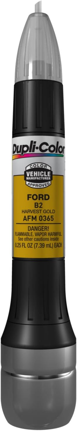Dupli-Color AFM0365 Scratch Fix All-In-1 Exact-Match Automotive Touch-Up Paint – Ford Harvest Gold – 0.25 oz. Paint Pen