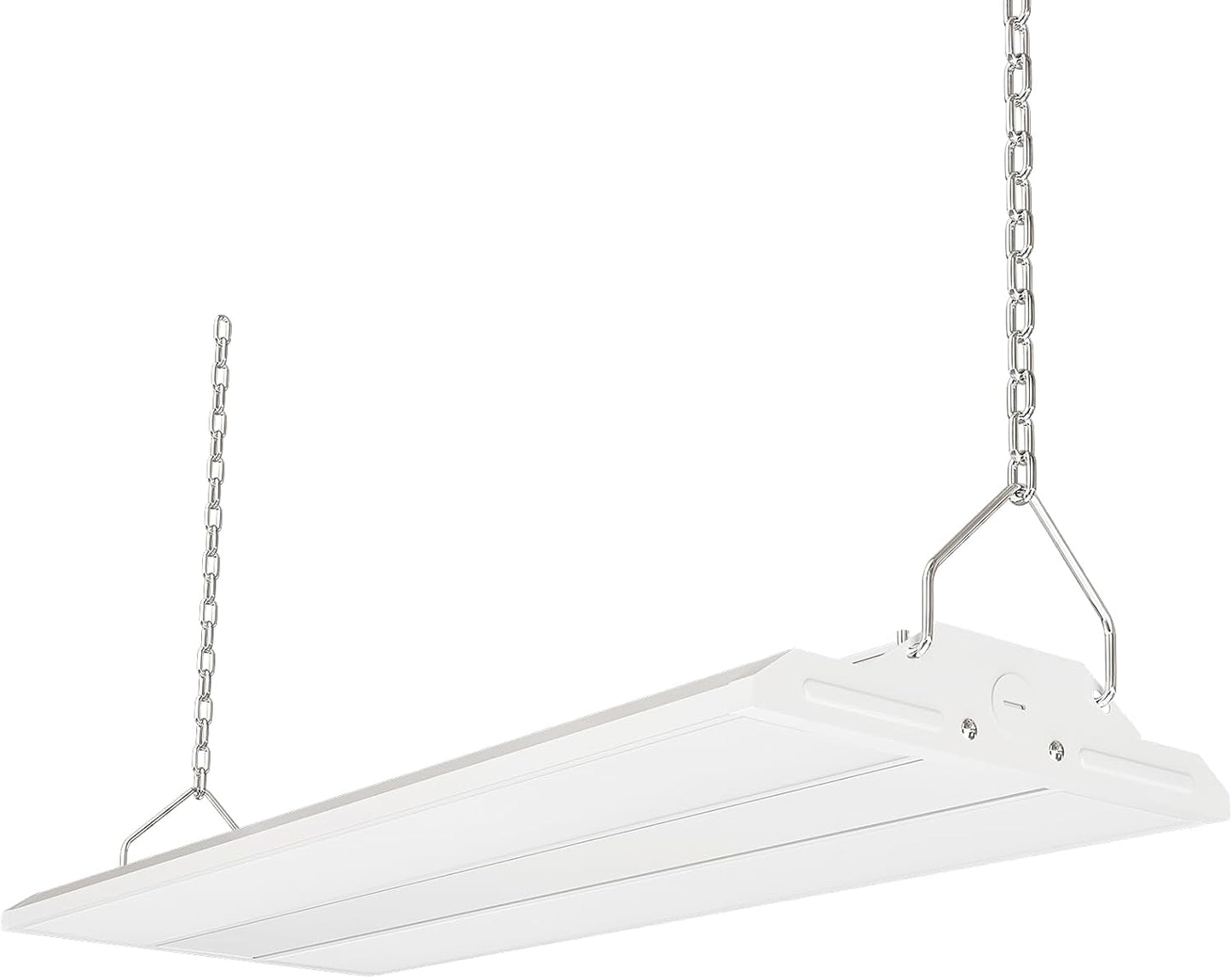 High Bay LED Shop Light 1.35FT 150W 22500LM 0-10V Dimmable 5000K Daylight 120-277V, Commercial LED Linear High Bay Lights for Warehouse Workshop Supermarket Stadium Library, ETL