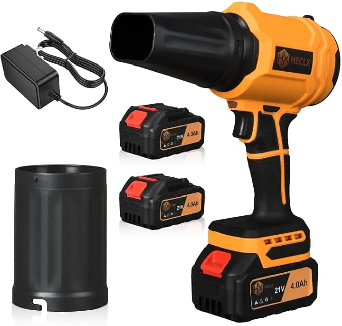 Leaf Blower,Snow Blower Cordless & Car Dryer Air Blower with Battery and Charger,Handheld Leafs Blower Dryer air blowers for Patio Cleaning