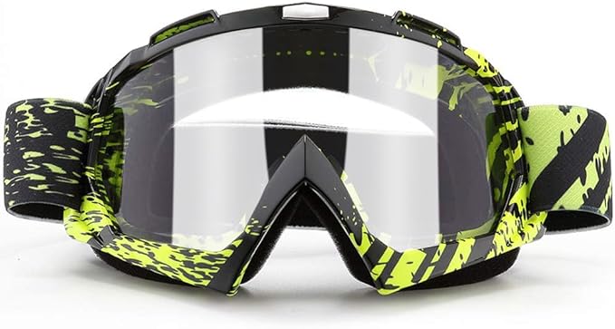 SPOSUNE Dirt Bike ATV Goggles UV400 Motorcycle Goggles for Men Women Youth Motocross Riding Goggles Windproof Dustproof