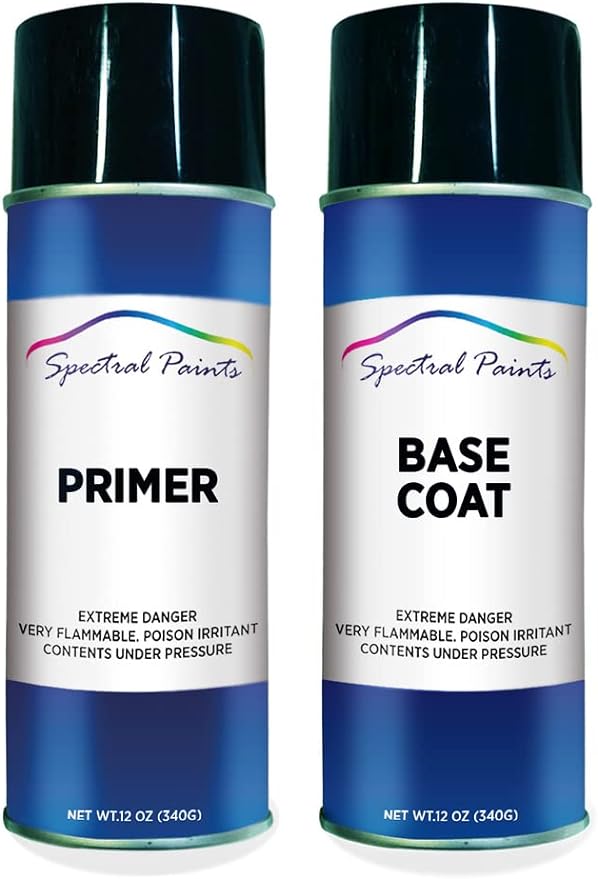 Spectral Paints Compatible/Replacement for GMC 8624 Olympic White - Aerosol Primer & Touch-Up Spray Paint