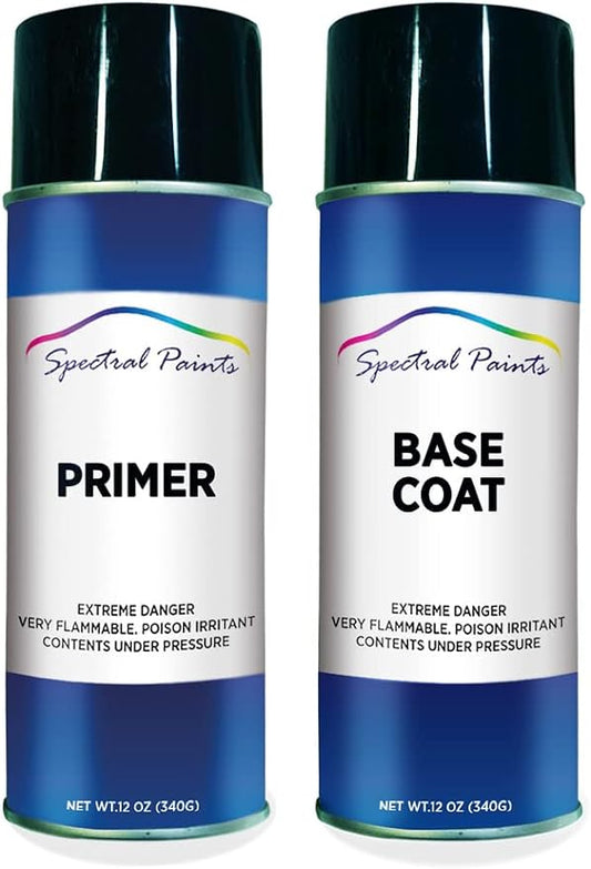 Spectral Paints Compatible/Replacement for GMC 8624 Olympic White - Aerosol Primer & Touch-Up Spray Paint