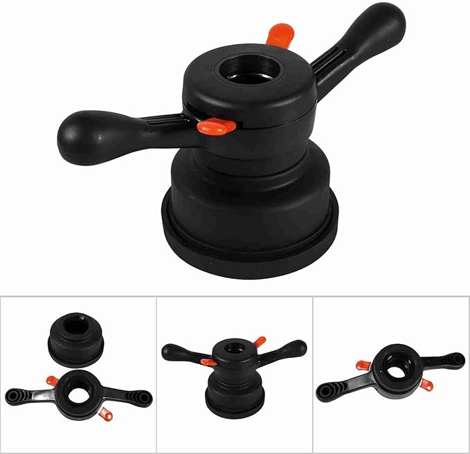 Auto Tire Balancer, Tire Release Black Plastic 3 Diameters Tire Change Nut Tire Change Wheel Balancer Wheel Balancer Part Accessories Replacement Tool (Inner Diameter 36mm, Pitch 3mm)