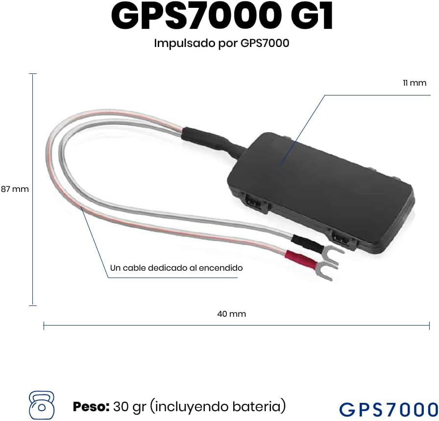 GPS7000-4G Hidden GPS Tracker for Vehicles | 90 Days of Service Included | Self & Easy Installation | After The 90 Days Included in The Service, You can Choose to Subscribe | No Hidden Fees