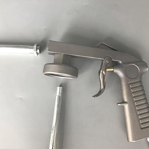 Air Undercoat Gun, Handheld Pneumatic Steel Chassis Armor Undercoating Spray Tool Pneumatic Automotive Application Sprayer for Automobile, Industry, Construction