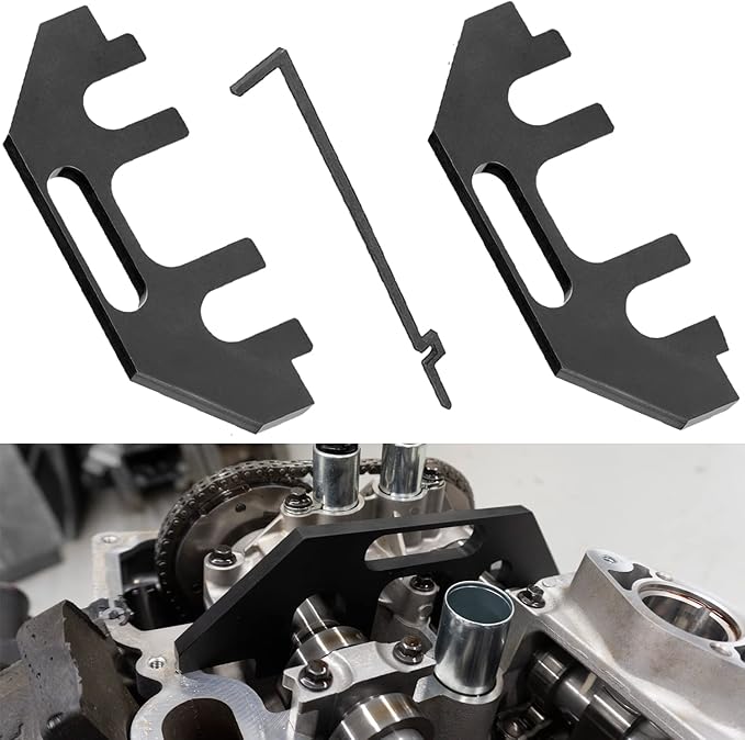Camshaft Holding Tool Timing Alignment Holder Tool Compatible with Ford Lincoln Mercury 3.5L 3.7L 4V Engines Replace 303-1248 303-1530 OTC 6682 with Tension Tool