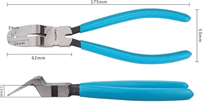 Panel Clip Pliers, Auto Trim Removal Fastener Plier Car Door Panel Clip Tools Plastic Rivets Pry Puller Adjustable Multipurpose Diagonal Cutting Pliers 1 Pcs