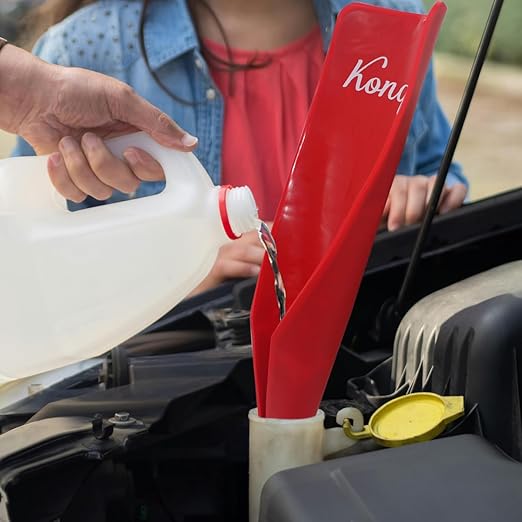 Flexible Funnel for Oil Change, Form a Funnel for Automotive Use. Oil Change Equipment for Oil Filter and Drain Plugs in Awkward Places. Flex Oil Drain Sheet Can be Molded Into Different Shape