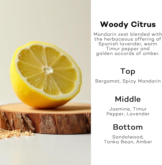 C Classy Car Air Freshener Hanging 2 Pack, Woody Citrus Essential Oil Diffuser for Cars, Cute Car Accessories, Long-Lasting Fragrance, C ar Air Fresheners for Women & Men Gift, Made in USA