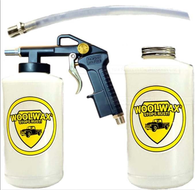 WOOLWAX™ Standard+ Undercoating Spray applicator Gun with air Pressure dial