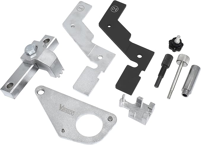 Engine Camshaft Timing Locking Tool Kit, Compatible with Jaguar Land Rover Evoque Ford Edge Escape Volvo Mondeo 2.0T Mustang 2.3T, Replace 303-1595 303-1600 303-1594