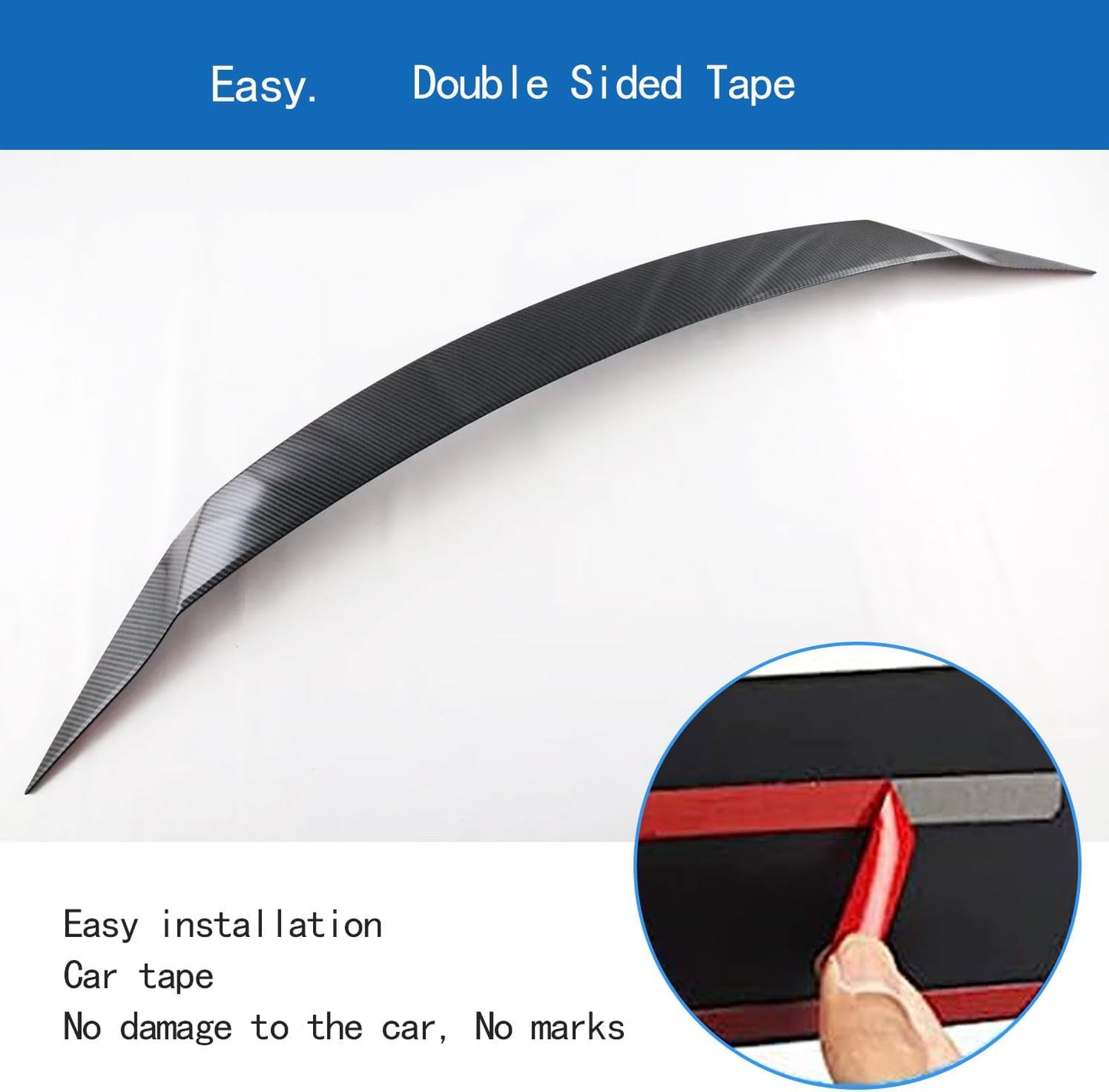Front Hood Air Deflector，Car Bonnet Molding Cover Trim Fit for Mazda CX-50 and CX50 Hybrid 2023 2024 2025，Exterior Accessory（ABS,Carbon Fiber）