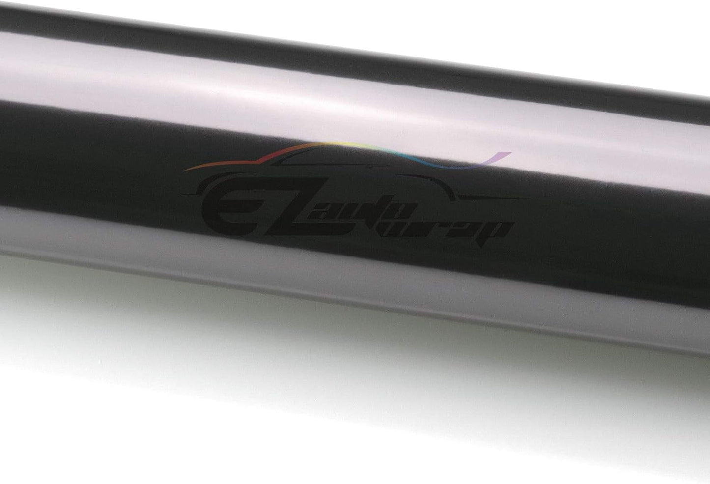 EZAUTO WRAP Free Tool Kit 12"x96" (1FT x 8FT) Glossy Light Black Smoke Headlight Taillight Fog Light Side Marker Vinyl Tint Film Self Adhesive