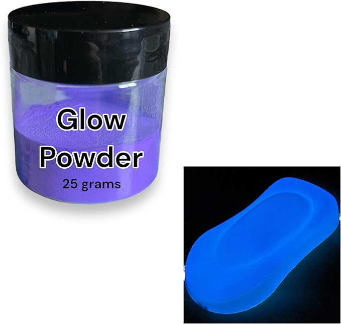 LiME LiNE Base Coat Maker Pigment Powder, Automotive Grade, Basecoat (Purple Glow in the Dark)
