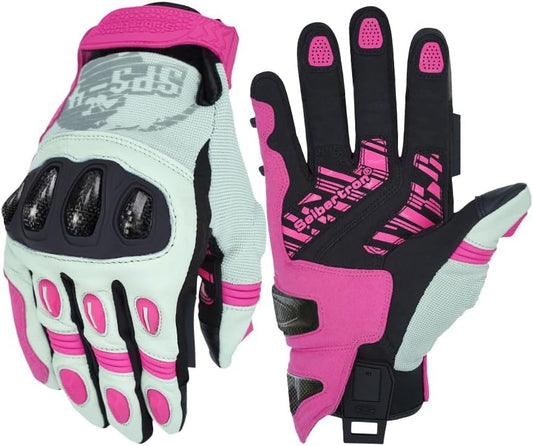 Seibertron SPS Series Touchscreen Motorcycle Motocross BMX ATV MTB Bicycle Cycling Full or Half Finger Gloves Adult and Youth