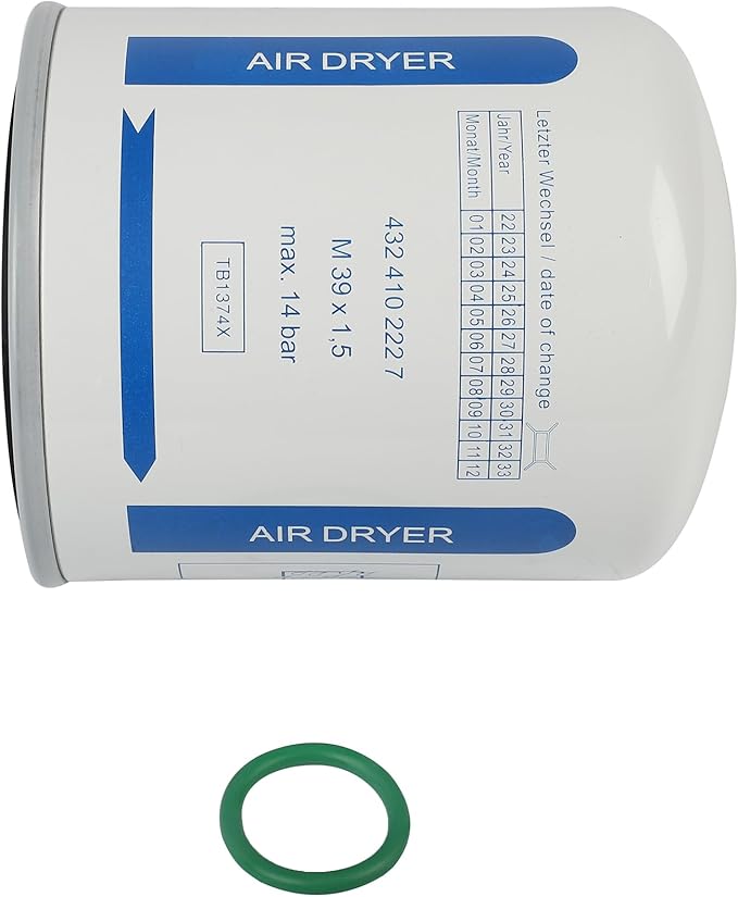 SCITOO Air Dryer Direct Replacement for Volvo for Freightliner for Kenworth for Peterbilt for International for Western Star Trucks for Bus/RV/Other R950011