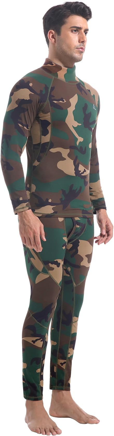 CL convallaria Thermal Underwear Long Johns Set Mens Winter Gift Hunting Gear Sport Base Layer Bottom Top