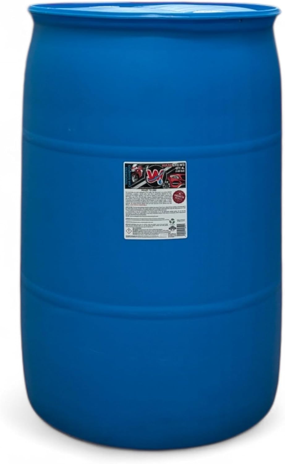Touchless Car Wash Shampoo by Wash Chems (55 Gallon Drum, 208.1 L) – Commercial Grade Auto Cleaner –Automated Car Wash Equipment Compatible - Great for Cars, Trucks, Motorcycles, Mopeds, ATVs