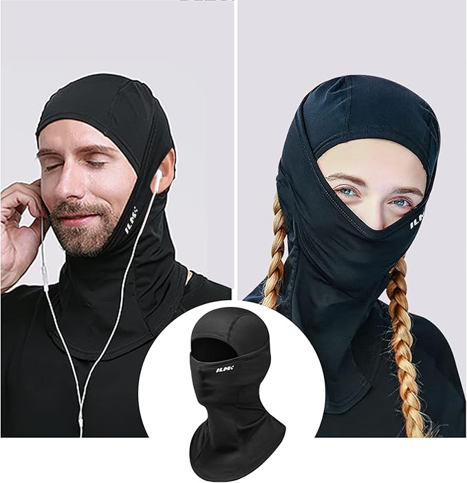 ILM Motorcycle Balaclava Face Mask Adult Youth for Ski Model FM01