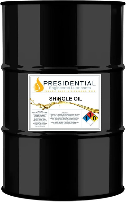 Presidential Shingle Oil - Indoor & Outdoor Wood Sealer for Protection of Wood Surfaces - Reduces Weathering - Low Odor - Enhances Natural Appearance - Made in USA (55 Gallon Drum)