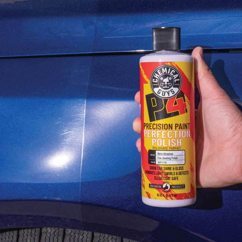 Chemical Guys GAP11716 P4 Precision Paint Perfection Polish (Paint Correction - Fixes Scratches, Swirls & Towel Marks), 16 oz.