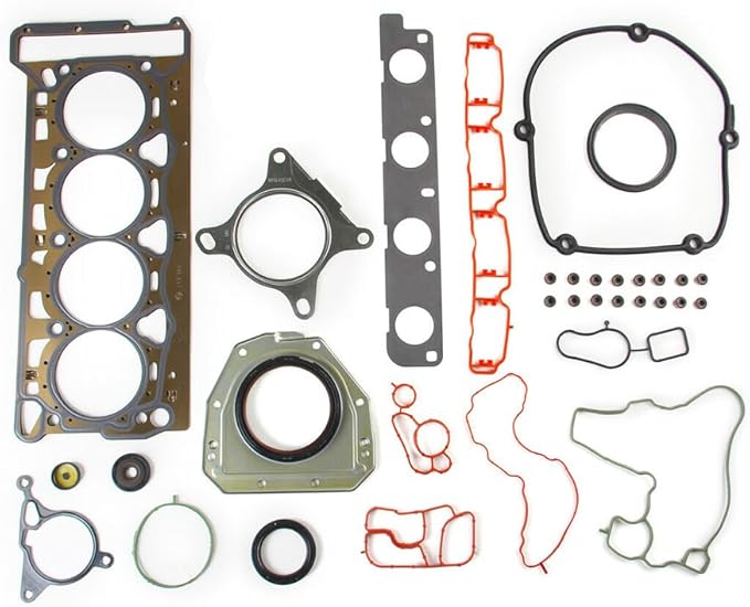 EA888 Engine Timing Chain Kit & Rebuild Overhaul Kit & Rocker Arm Valve Lifters &23mm Piston Kit Fit for Volkswagen Tiguan Audi Q3 Q5 2.0T