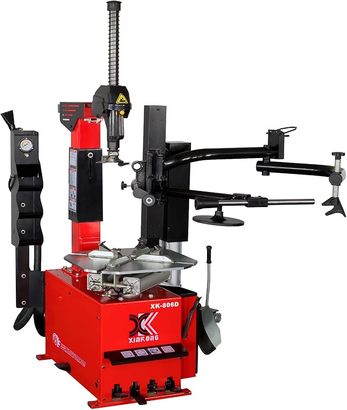 XK-806D-70D Tire Changer Machine Combo Wheel Balancer Rim Size 24 Inches 2.0 Horsepower