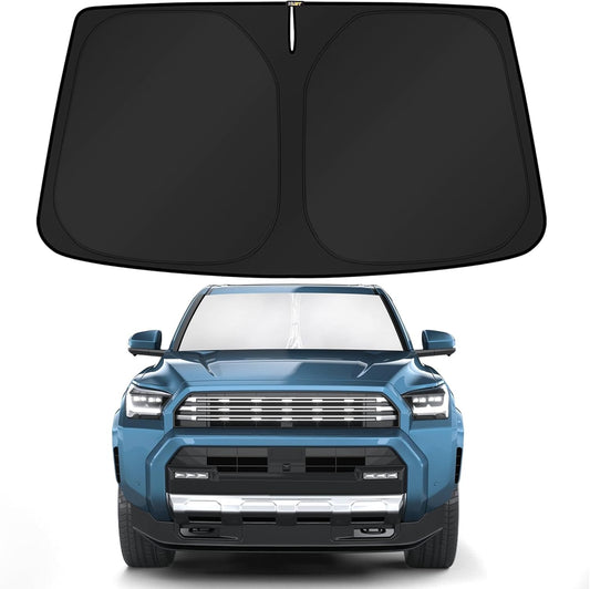 KUST Windshield Sunshade for Toyota 4Runner 2026 Accessories Sun Shade Window Sun Visor Protector Foldable Blocks UV Rays Keep Your Car Cooler