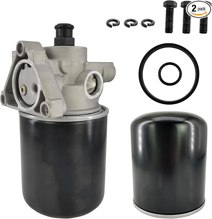 800887 Air Brake Dryer Assembly 12V with Desiccant Cartridge Kit Fit for Freightliner Peterbilt Kenworth Trucks