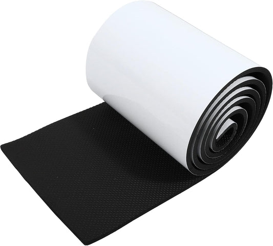 X AUTOHAUX 2000x200x6.5mm Car Garage Wall Guard Door Bumper Protector Anti Collision Waterproof Black