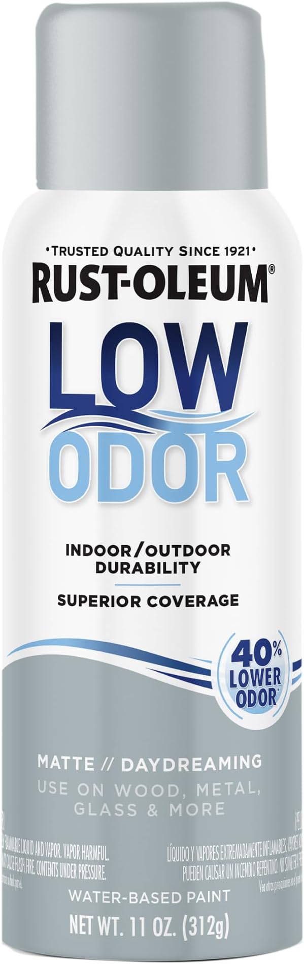 Rust-Oleum Low Odor Premium Spray Paint, 11 oz, Matte Daydreaming
