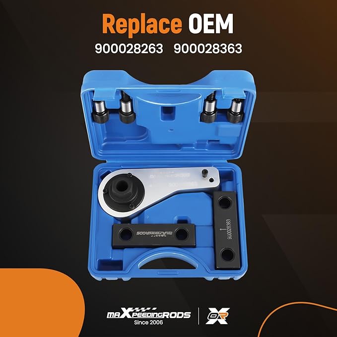 maXpeedingrods Engine Timing Tool Kit for Maserati Ghibli Quattroporte Levante 3.0T M156B M156C M156D Engine, Camshaft Timing Locking Tool Set Replacement Number 900028263 900028363, 7PCS