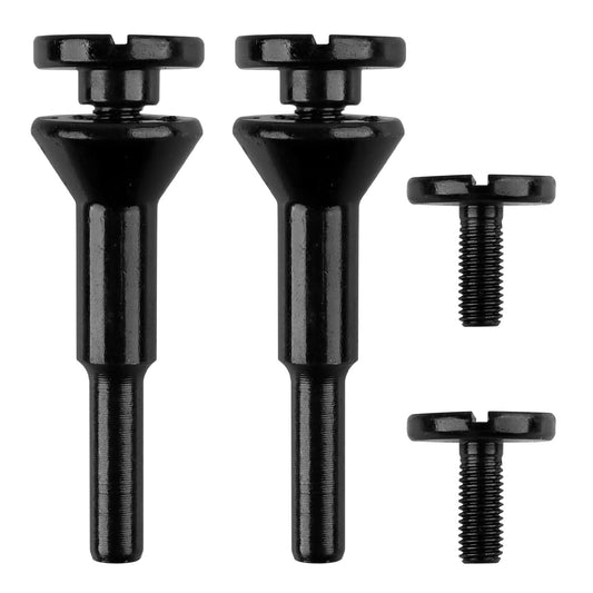 2 Pack Die Grinder Cut Off Wheel Arbor, Mounting Mandrel 3/8" & 1/4" Arbor for Die Grinder Accessories Drill Bits Tool