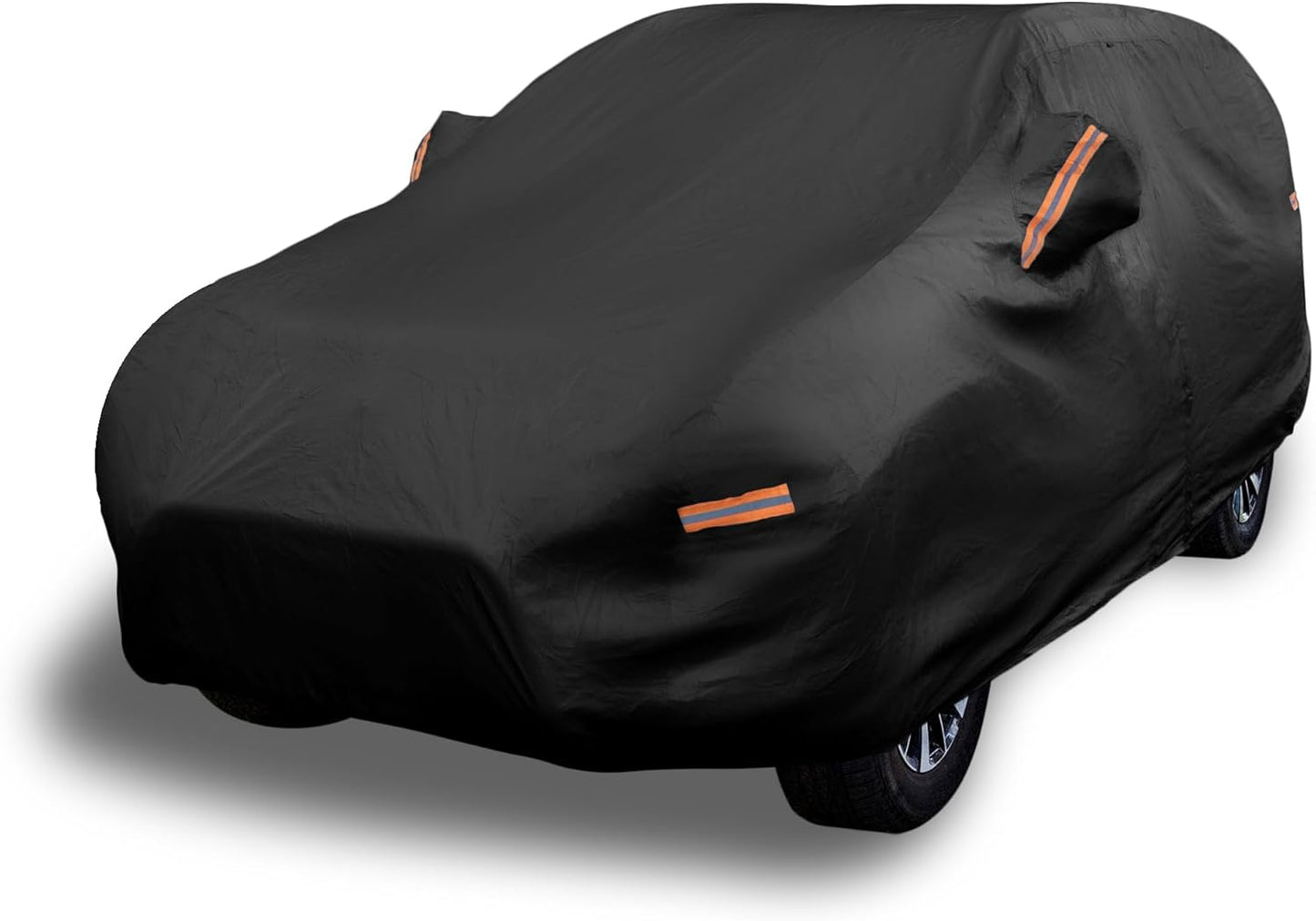 EzyShade 10-Layer SUV Car Cover Waterproof All Weather. See Vehicle Size-Chart for Accurate Fit. Outdoor Full Exterior Covers for Automobiles Car Tarp. Jeep Rav4 CRV. Black, Size S2 (See SizeChart)