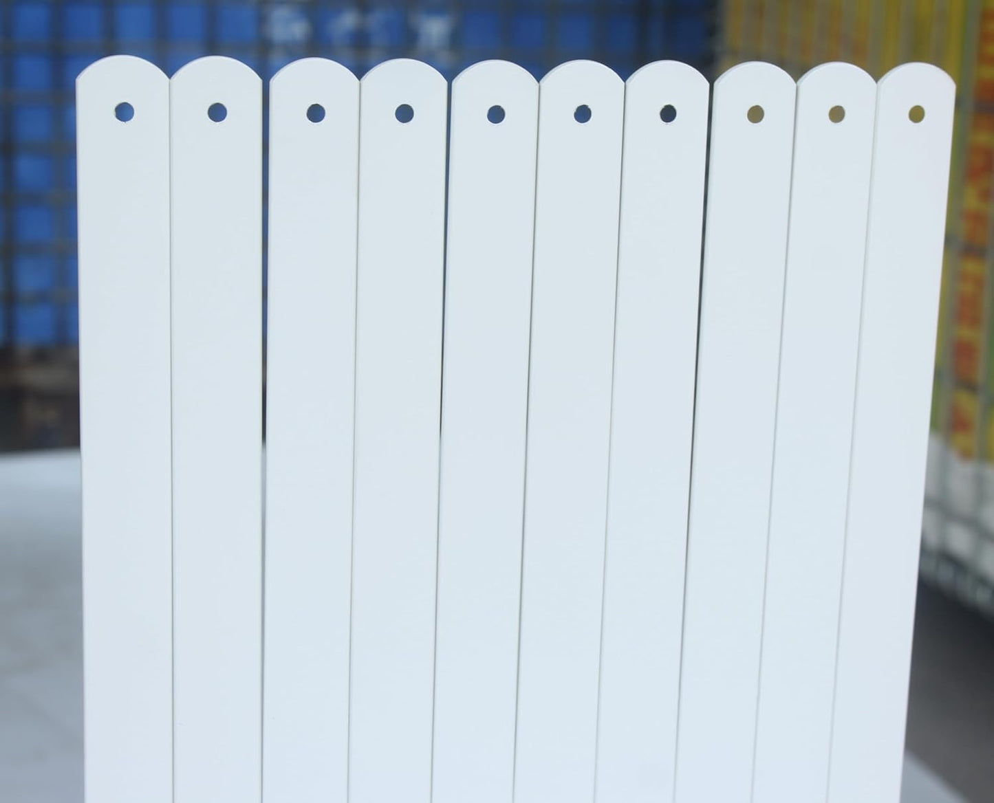 8 Pack L22 x H 12" White Heavy Duty Shelf Brackets with Screws Metal Shelf Brackets Shelf Support Angle Brackets for Shelves L Brackets Heavy Duty Floating Shelf