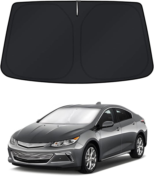 KUST Windshield Sun Shade for Chevy Volt 2016–2019 Window Shade Sun Visor Cover Foldable Blocks UV Rays Keep Your Car Cooler
