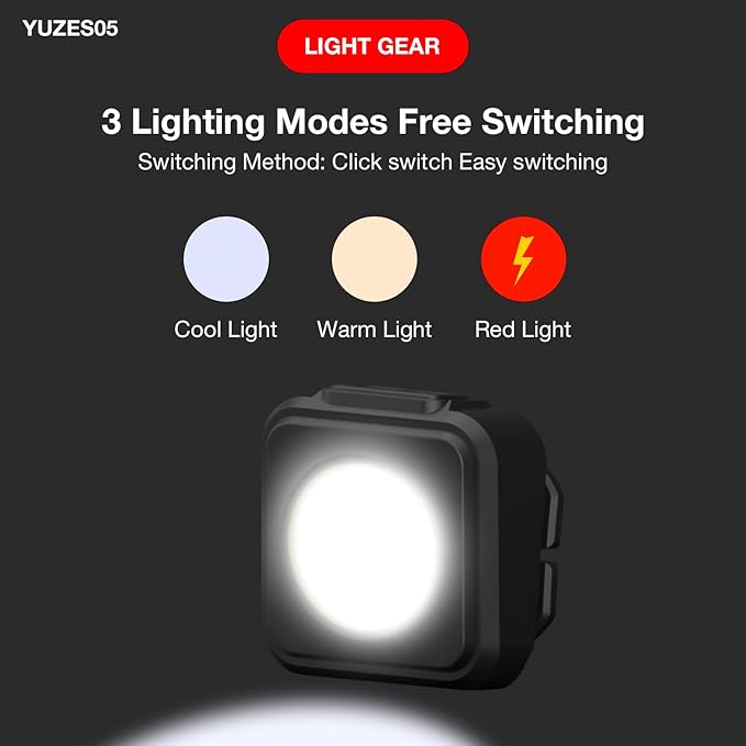 YUZES 2PCS Automotive Paint Gun Light with Charger, Adjustable Light Modes and Brightness Levels, Ensures Even Spraying, Universal Paint Spary Gun Light for Auto Repair Coating (SL-200)